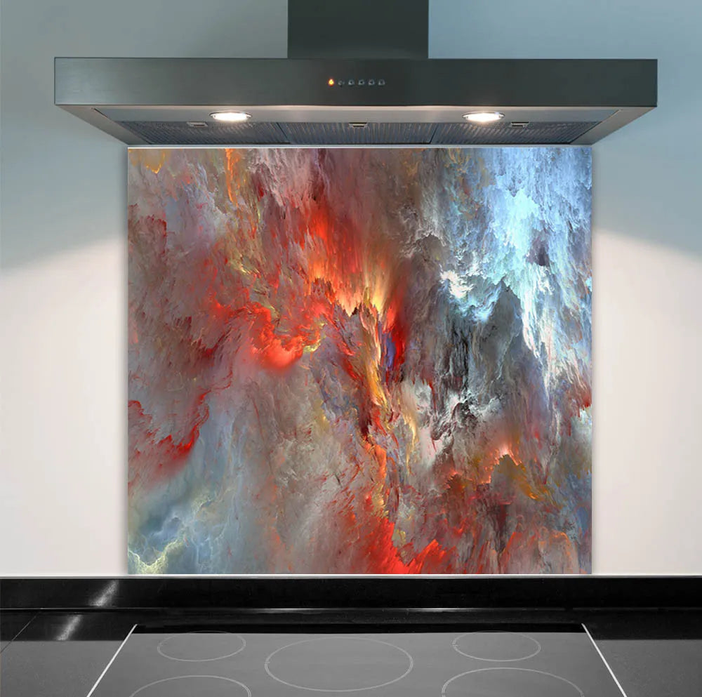 Eruption Glass Splashback