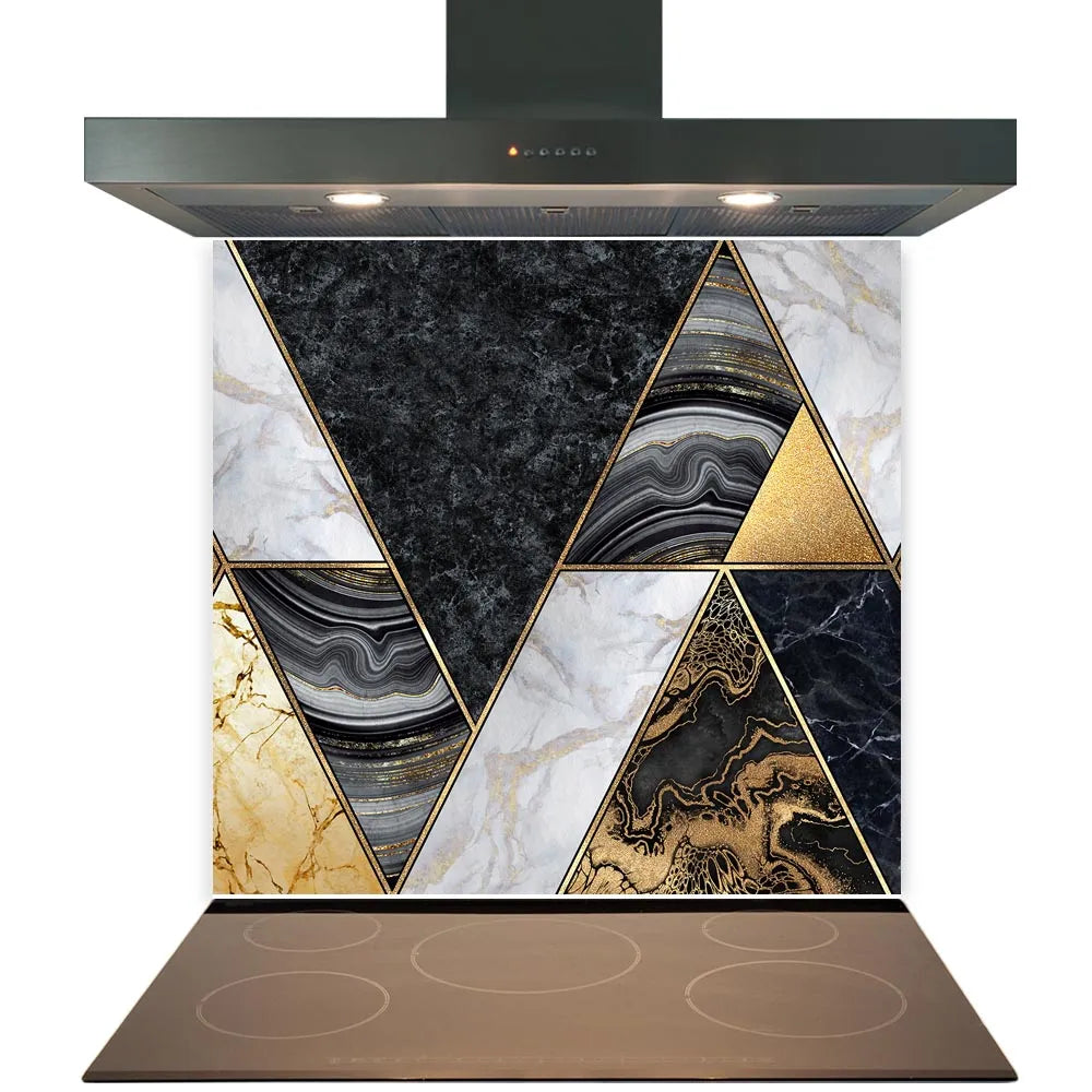 Geo Deluxe Glass Splashback