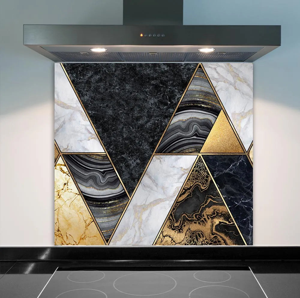 Geo Deluxe Glass Splashback