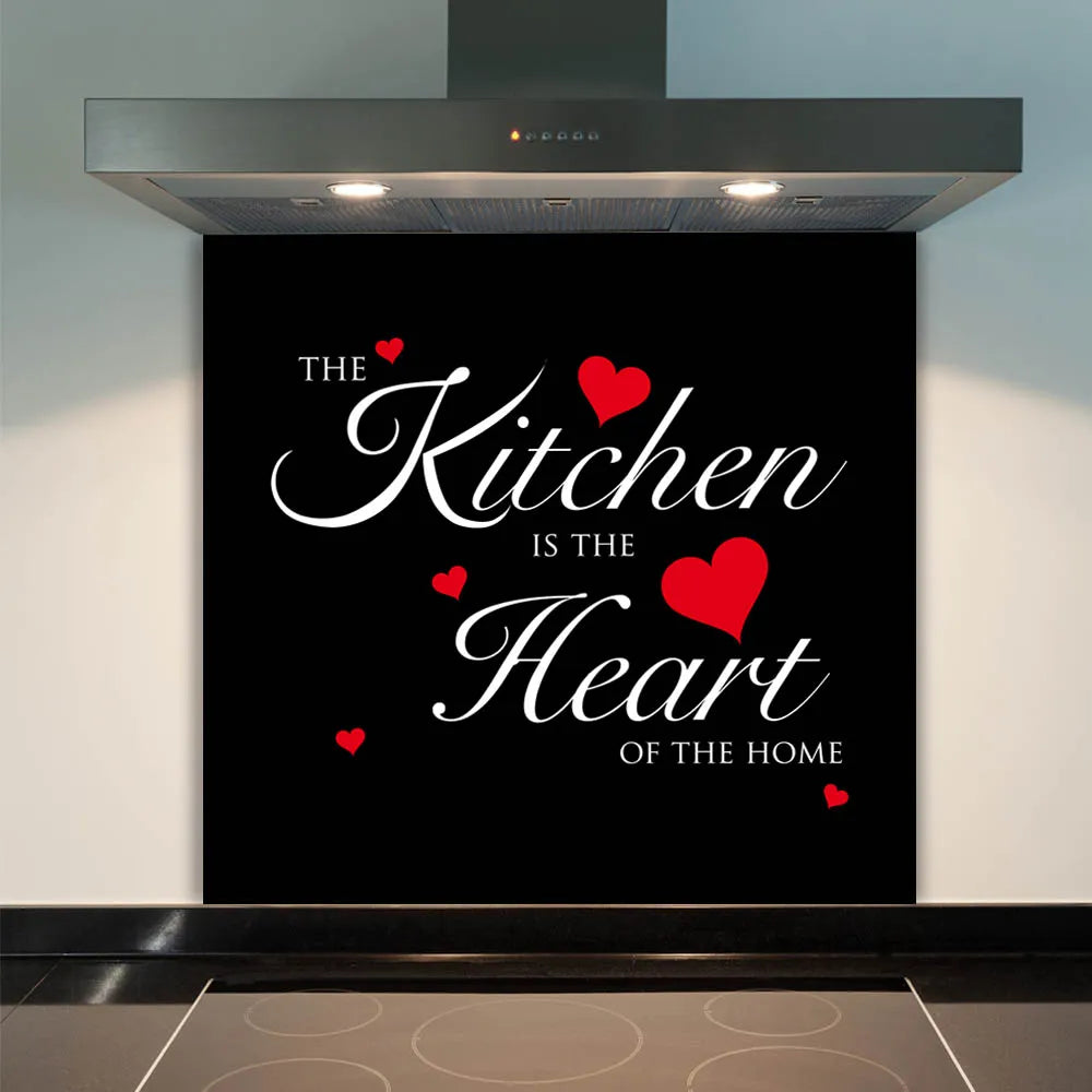 Heart of the Home Glass Splashback