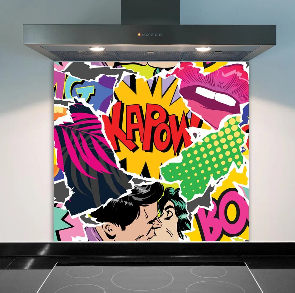 Kapow Kitchen Splashback