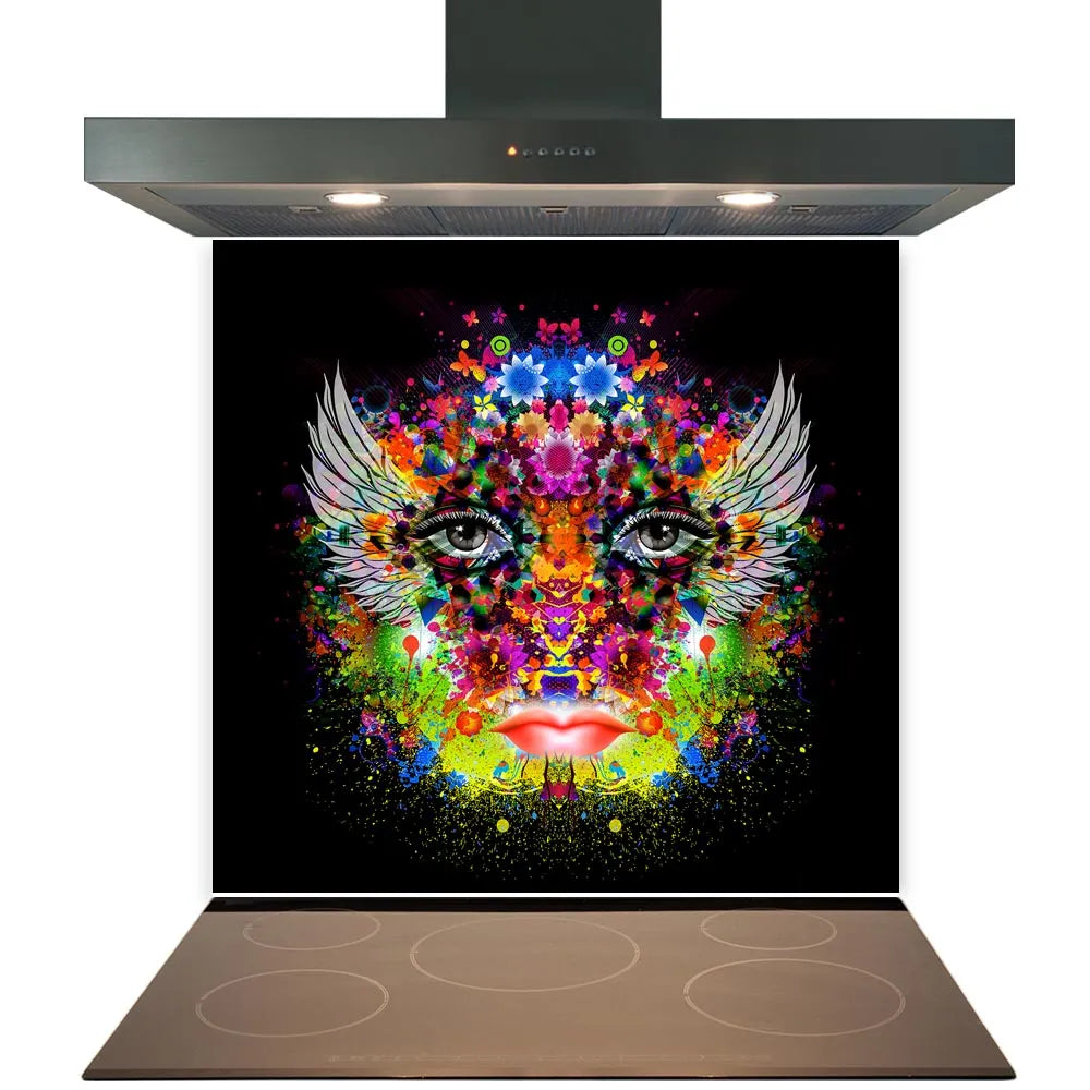 Mystic Eyes Glass Splashback