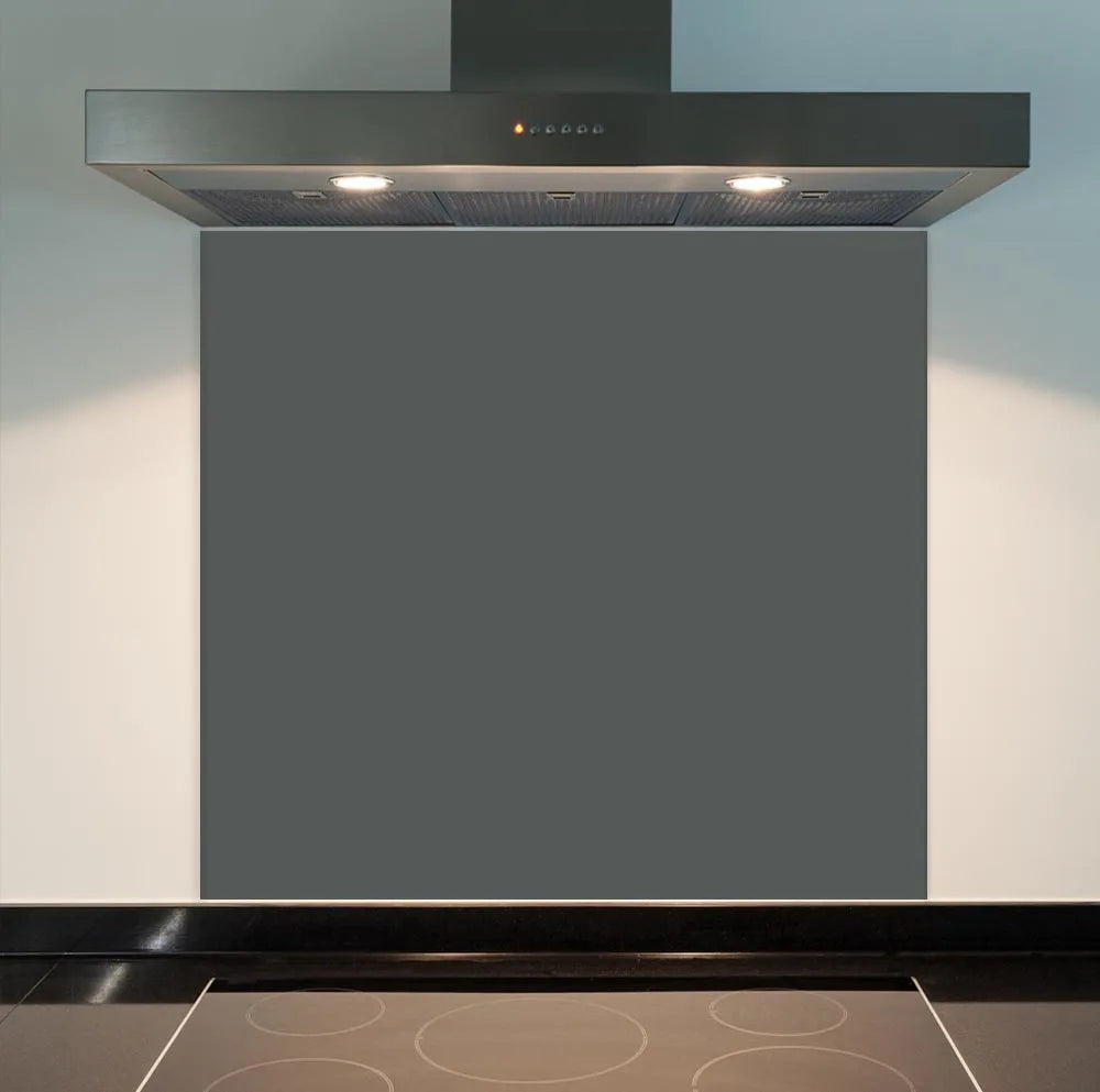 Slate Grey Glass Splashback