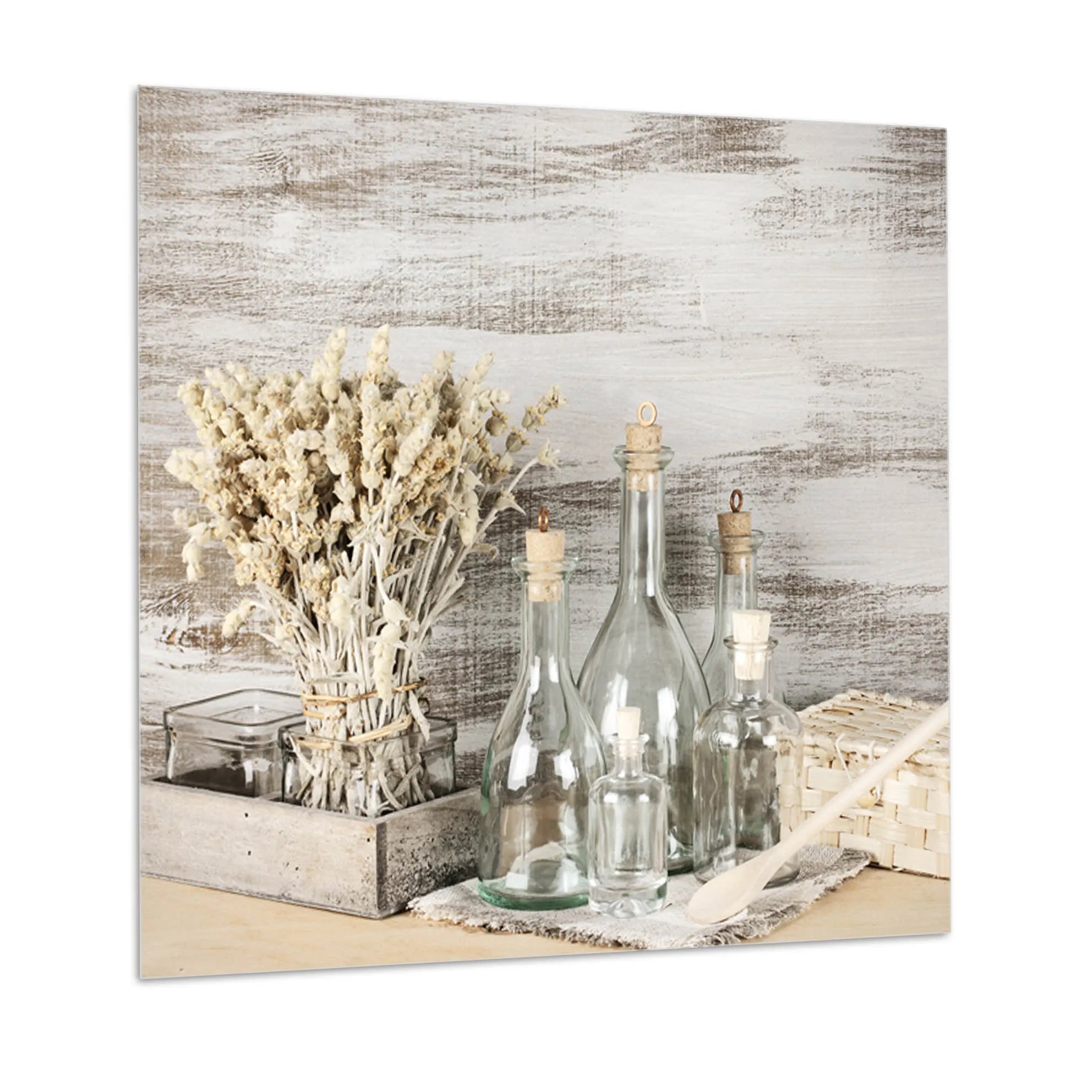 Glass Jars Glass Splashback
