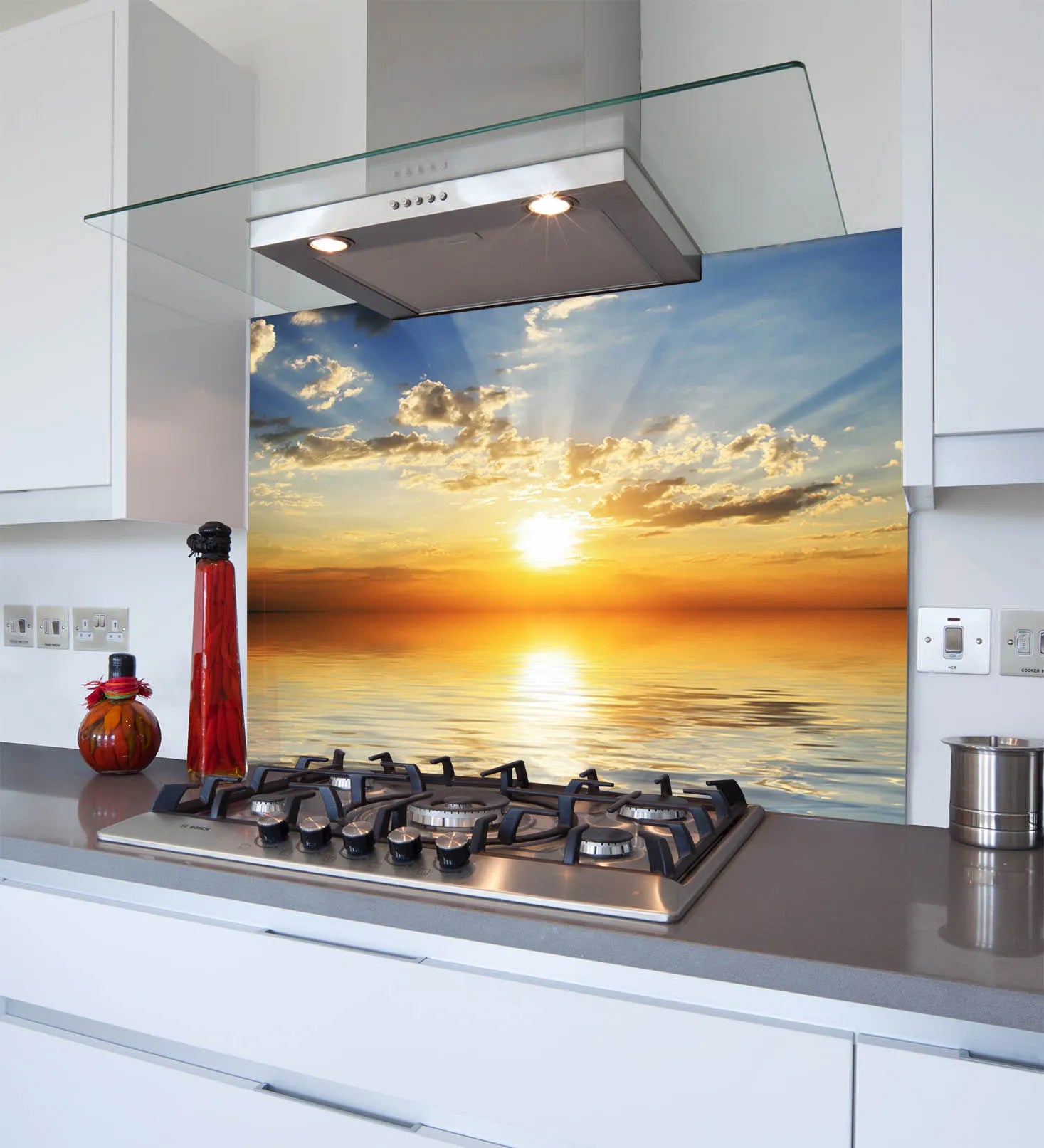 Sunset Kitchen Splashback