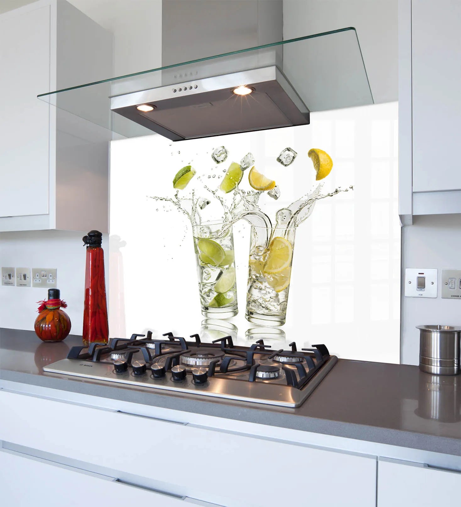 Gin & Vodka Glass Splashback