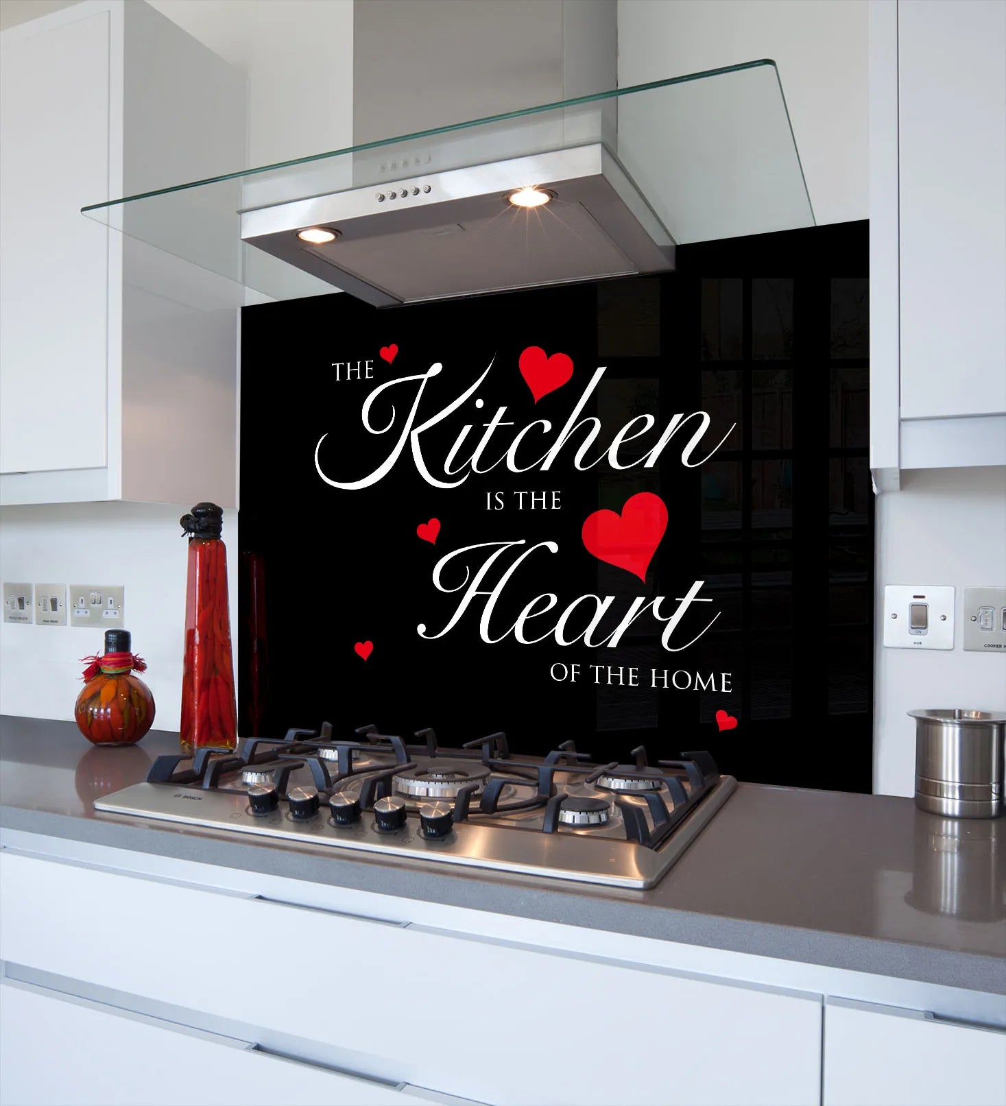 Heart of the Home Glass Splashback