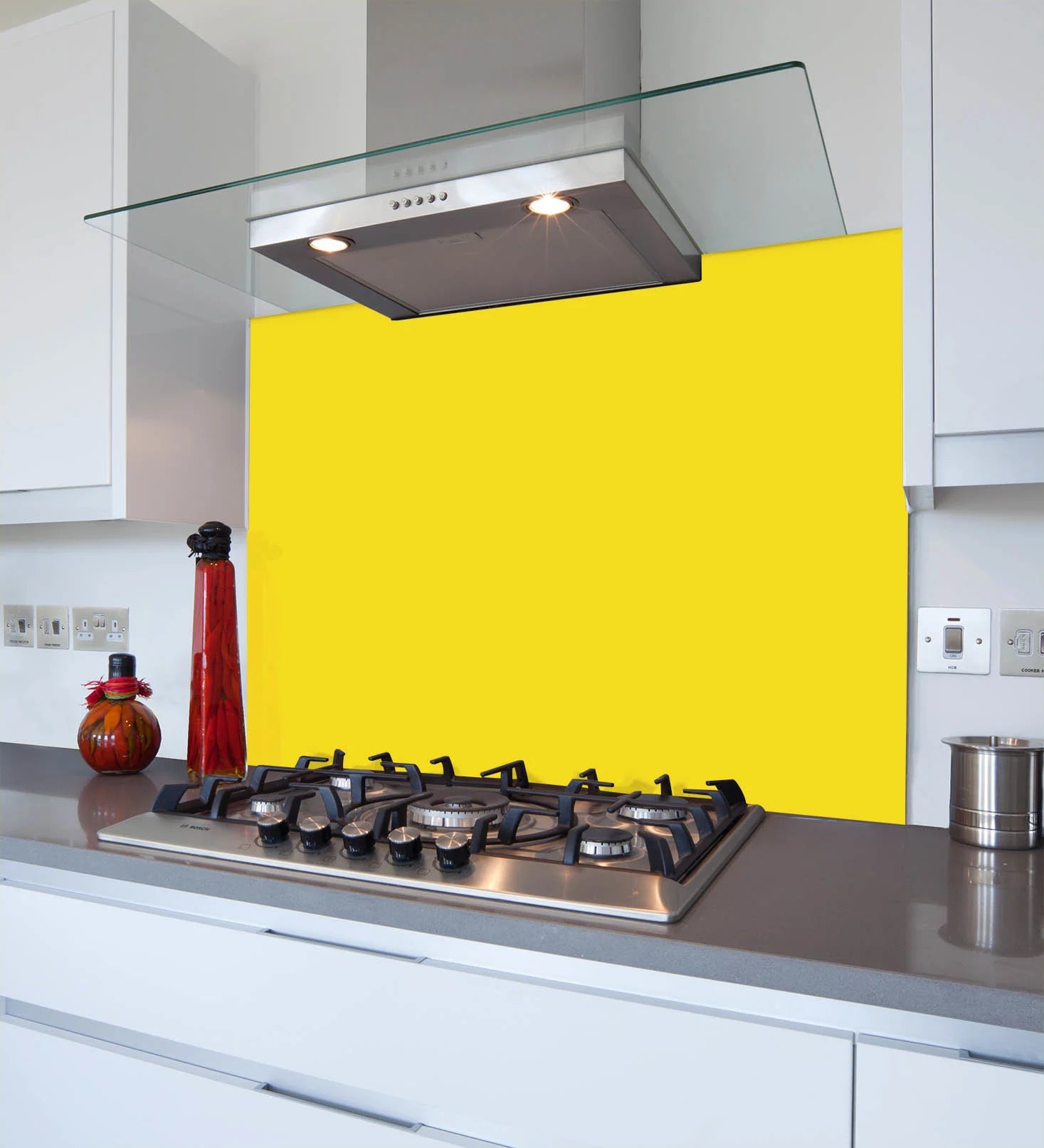 Lemon Glass Splashback