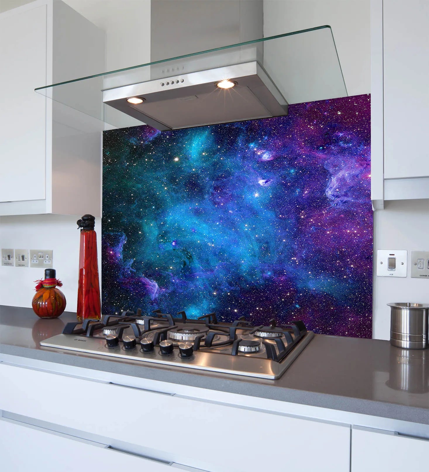 Space Glass Splashback
