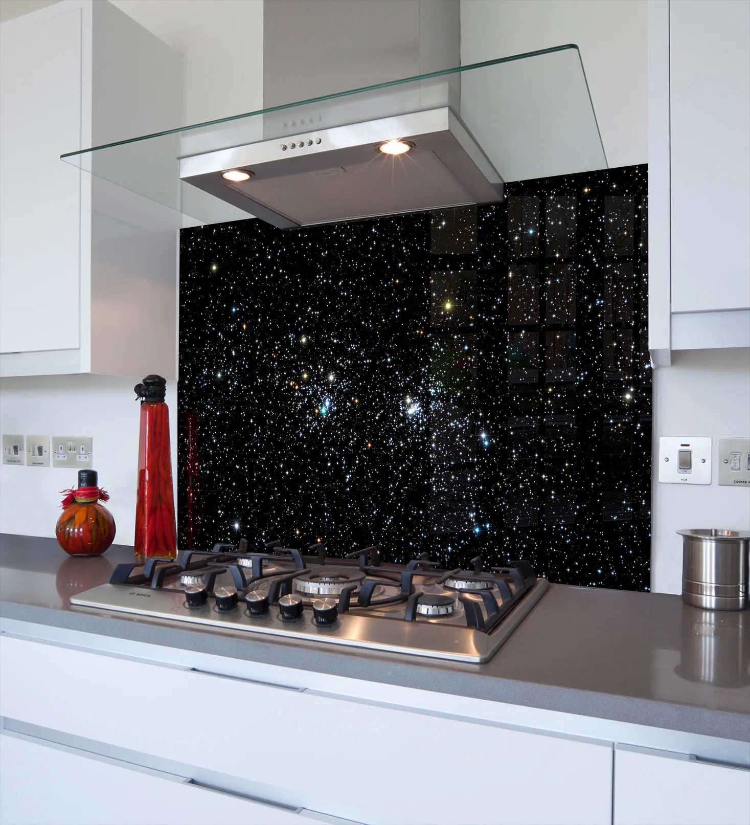 Stars Glass Splashback