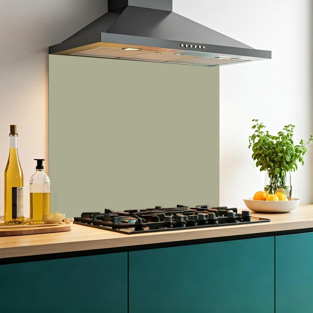 Sage Glass Splashback