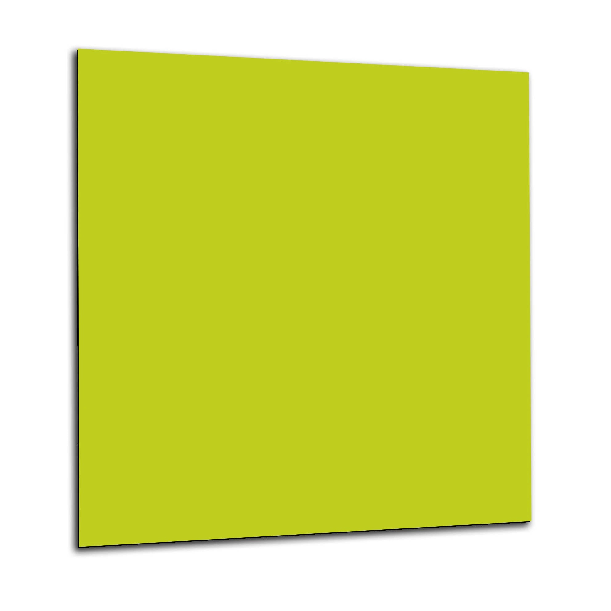 Lime Green Glass Splashback
