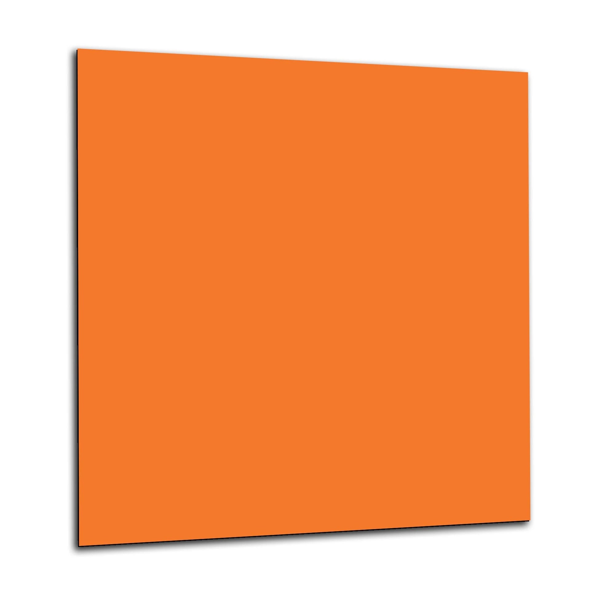 Orange Glass Splashback