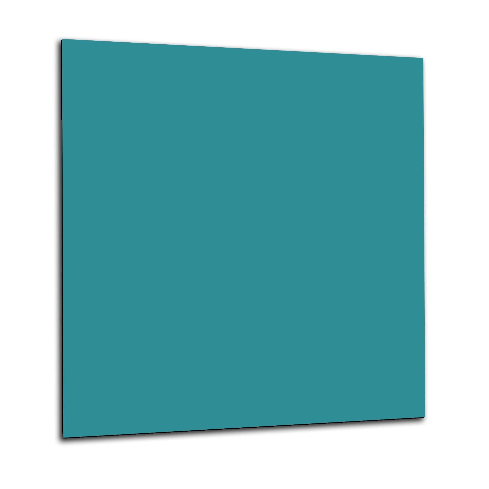 Teal Glass Splashback