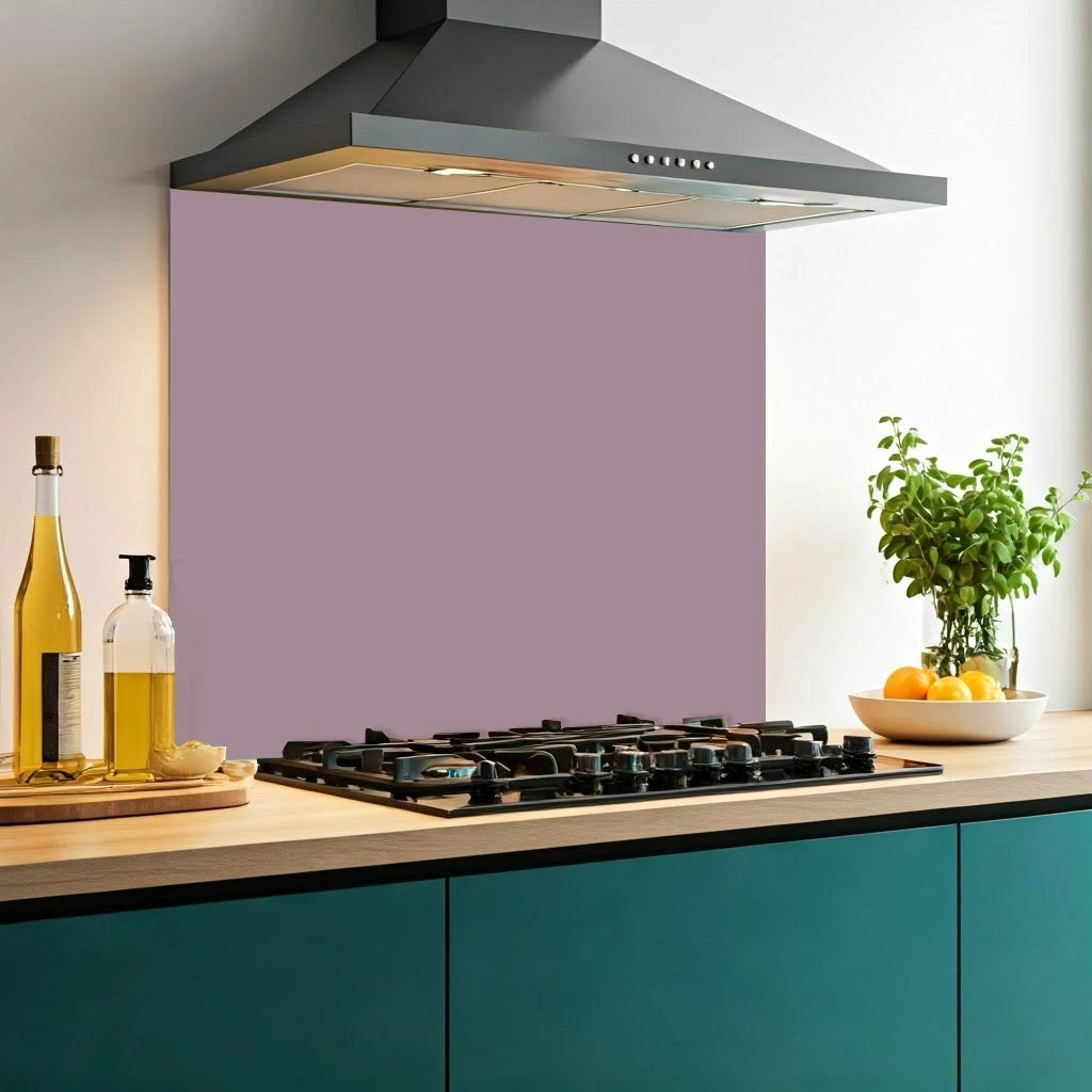 Violet Glass Splashback