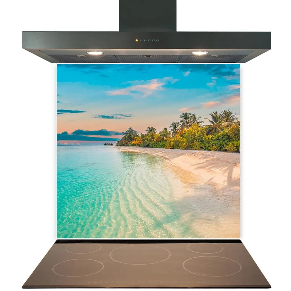 Beach Glass Splashback