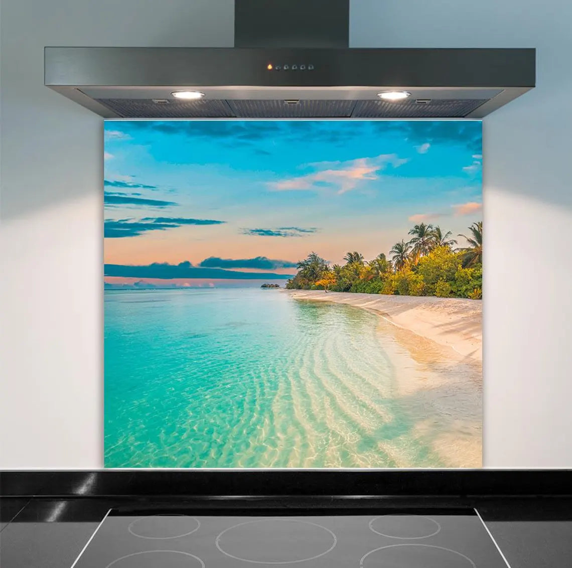 Beach Glass Splashback
