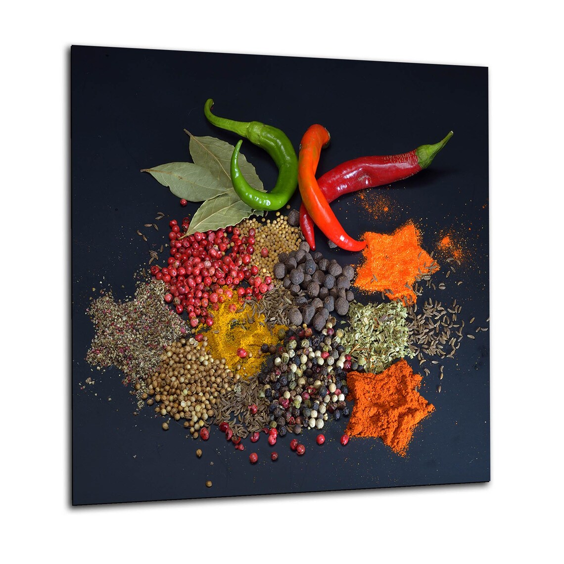 Chilli Spices Glass Splashback