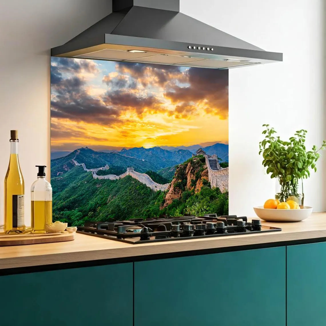 China Glass Splashback