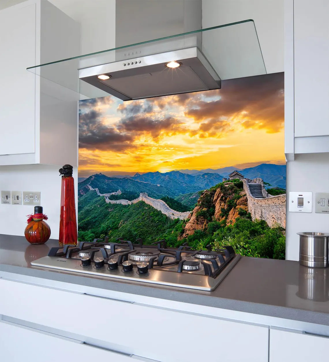 China Glass Splashback