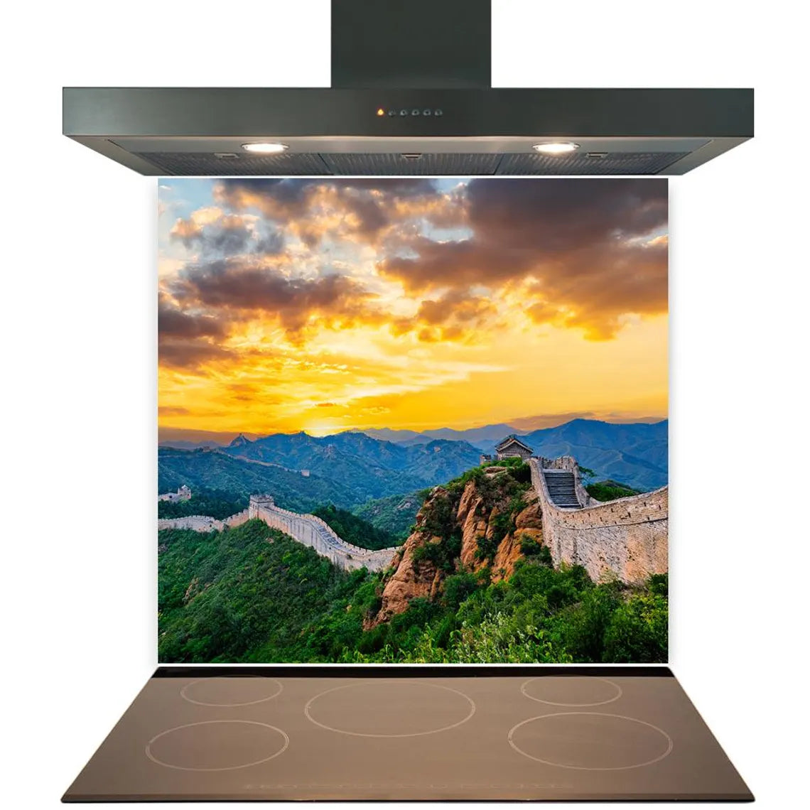 China Glass Splashback