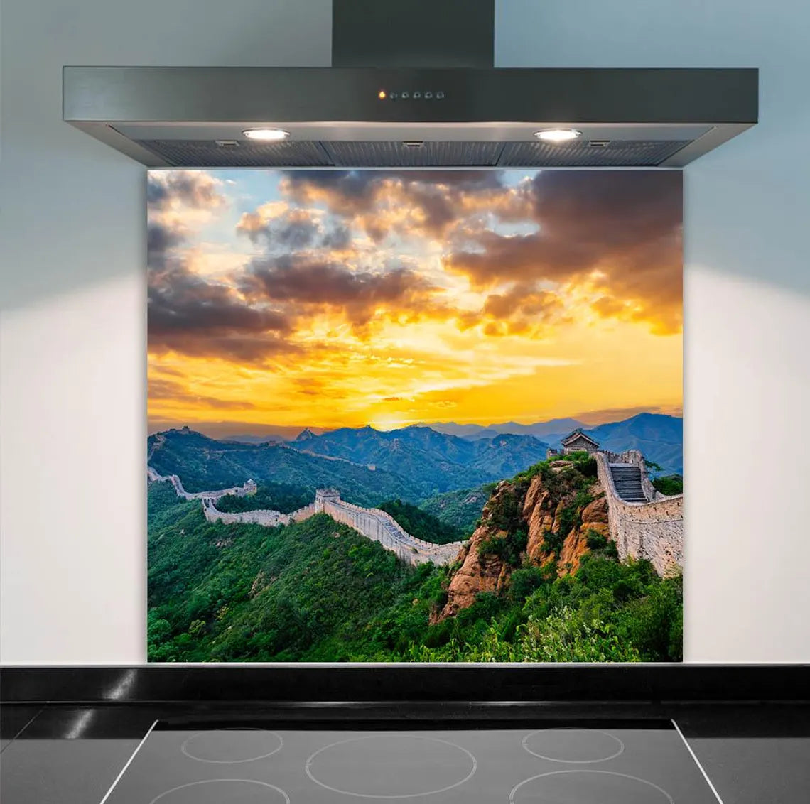 China Glass Splashback