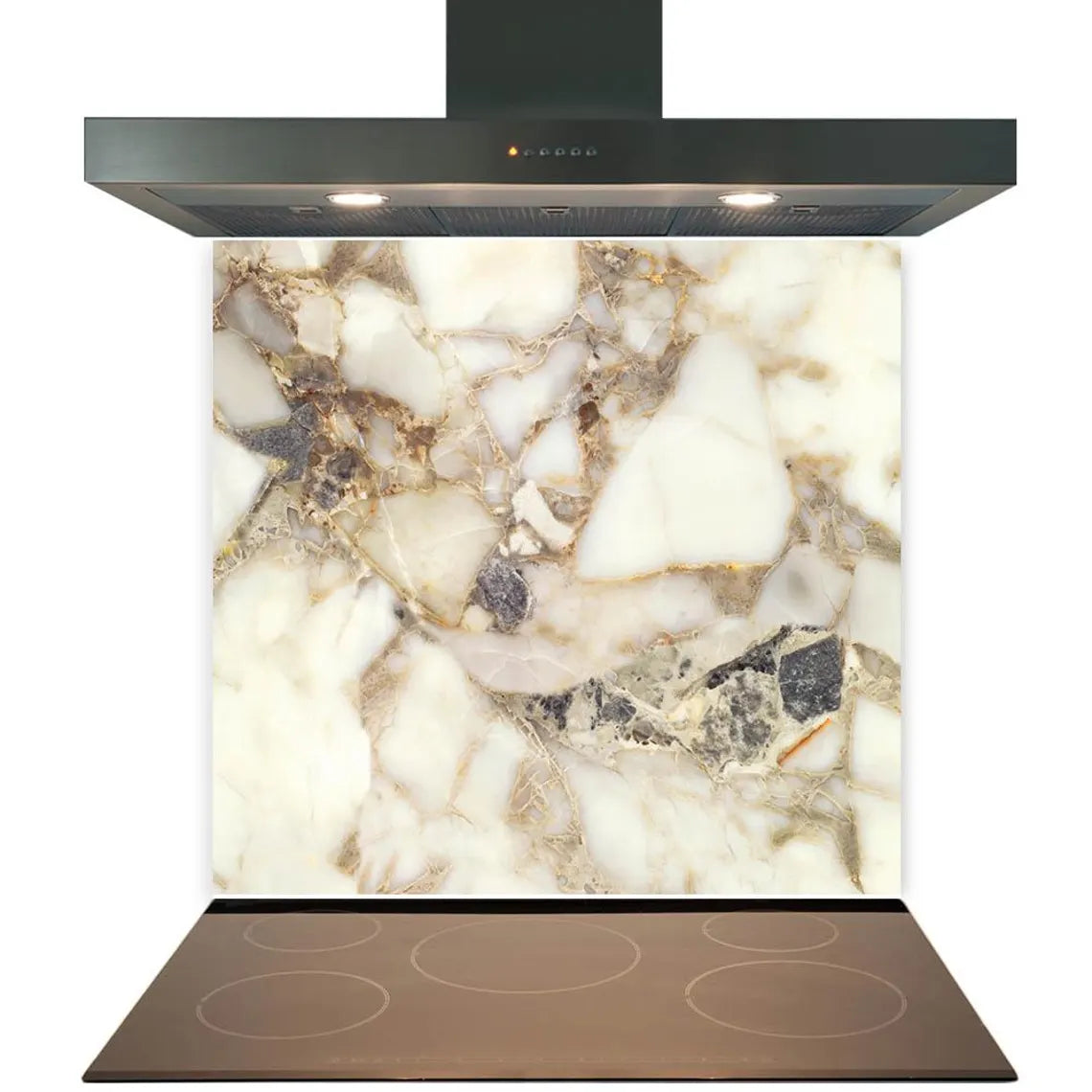 Classic Marble Glass Splashback