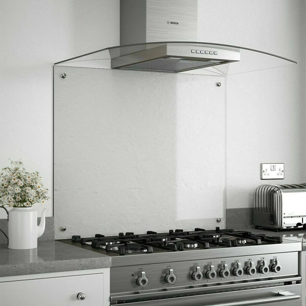Clear Glass Splashback