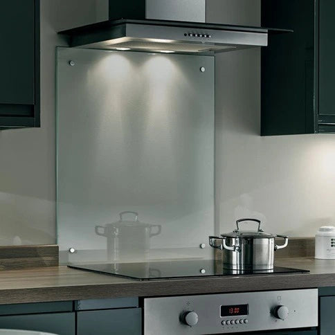Clear Glass Splashback