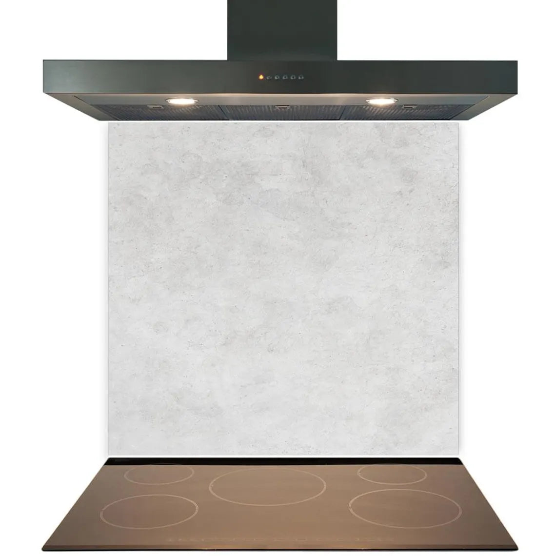 Concrete Glass Splashback