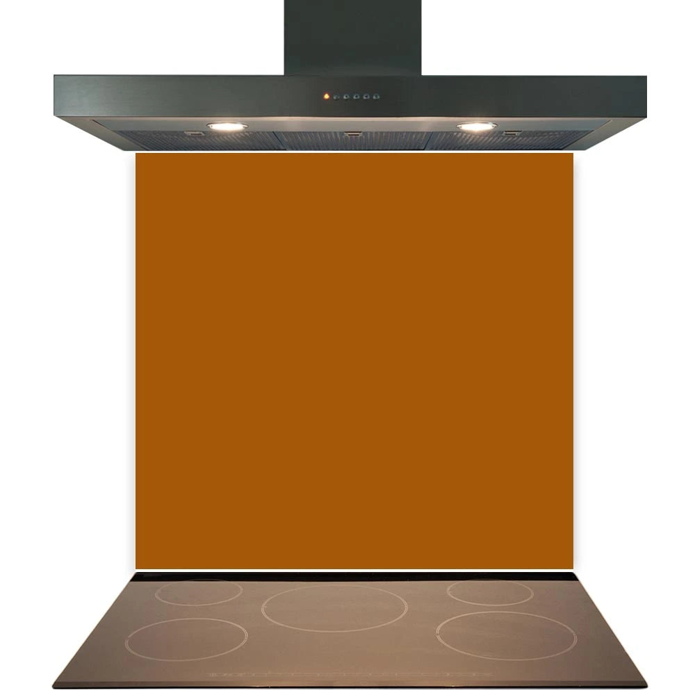 Copper Glass Splashback