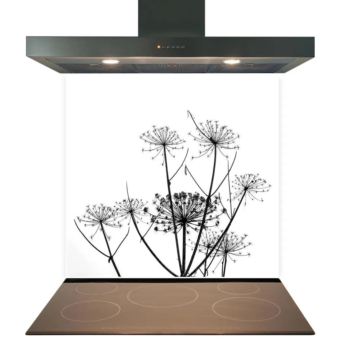 Cow Parsnip Glass Splashback