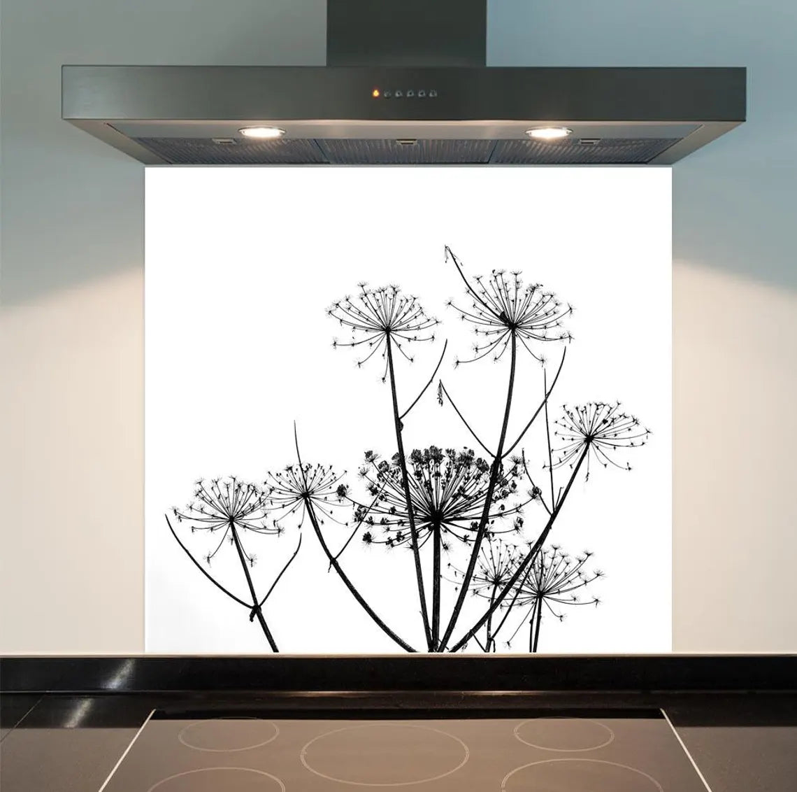 Cow Parsnip Glass Splashback