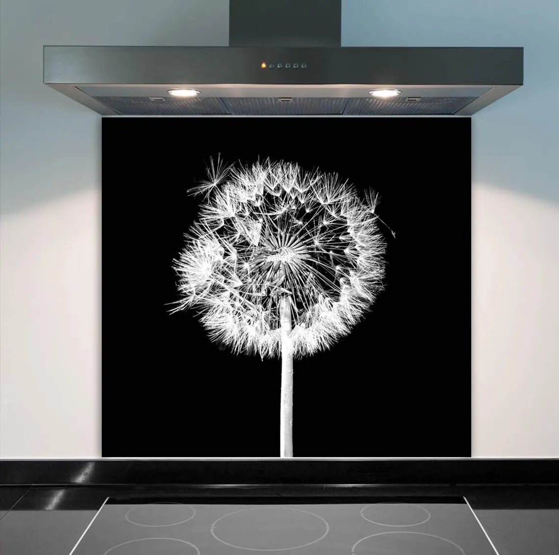 Dandelion Glass Splashback
