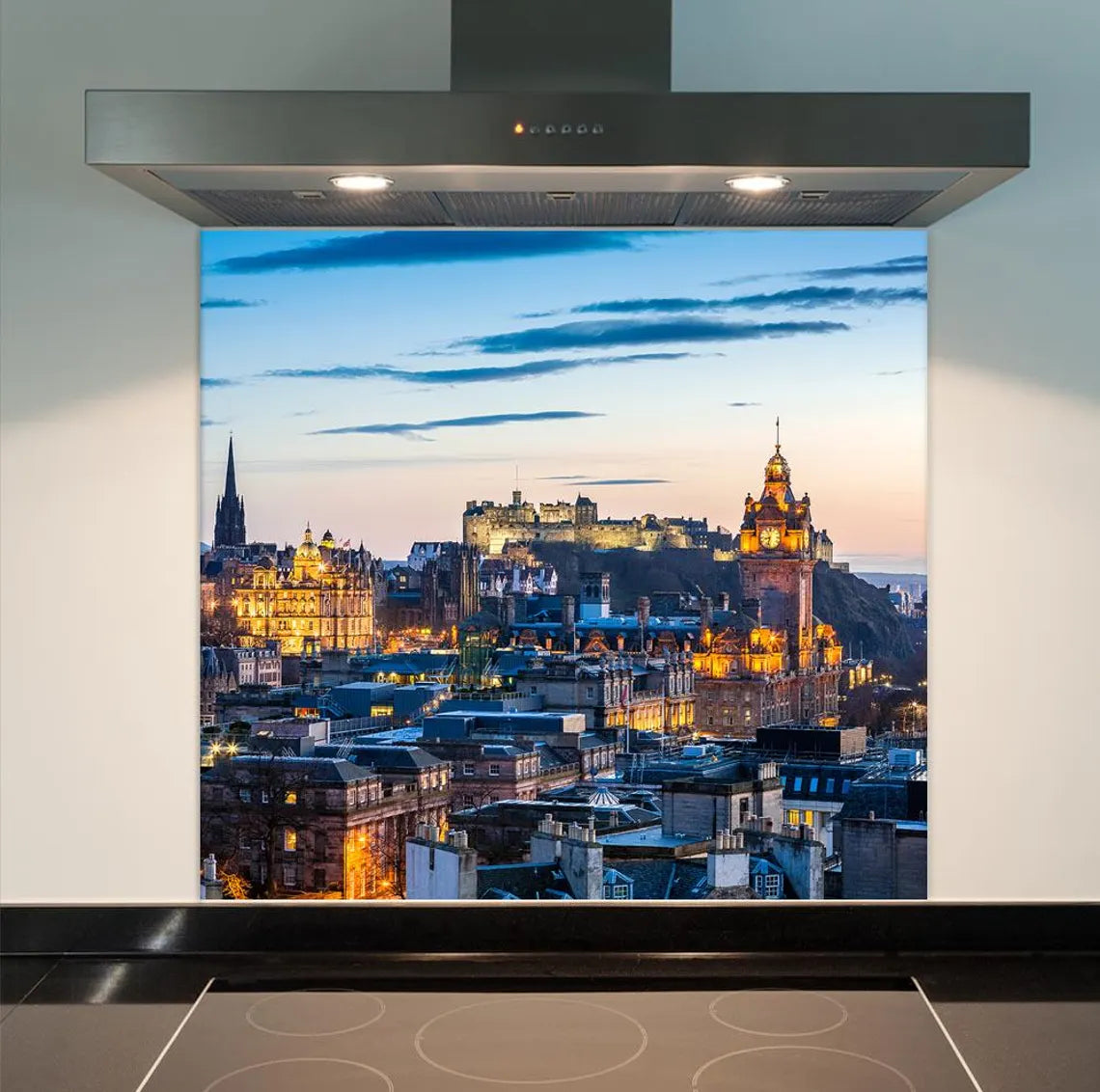 Edinburgh Glass Splashback
