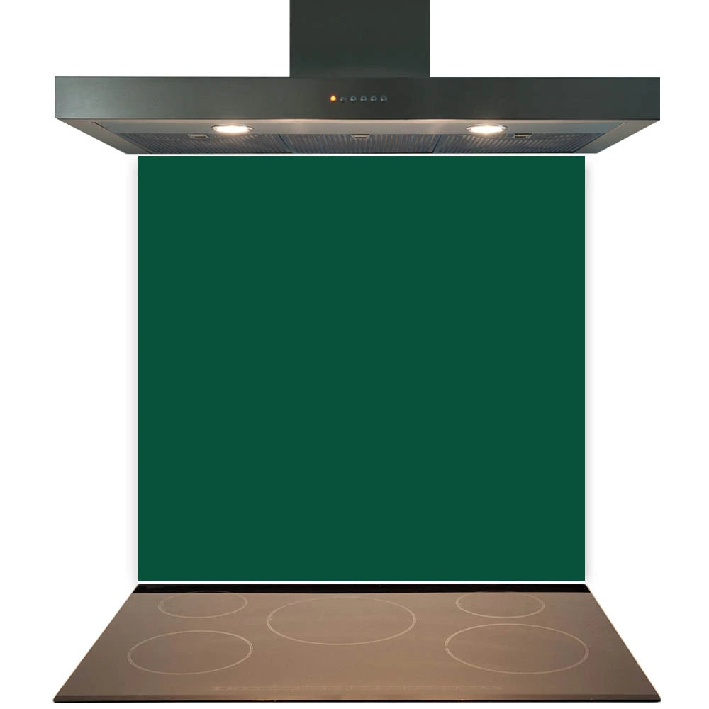 Emerald Green Glass Splashback