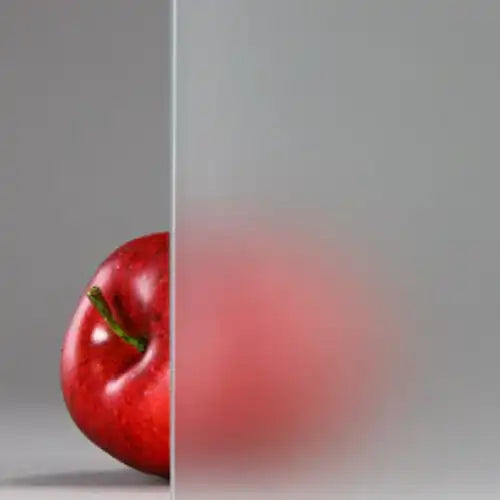 Frosted Clear Glass Splashback