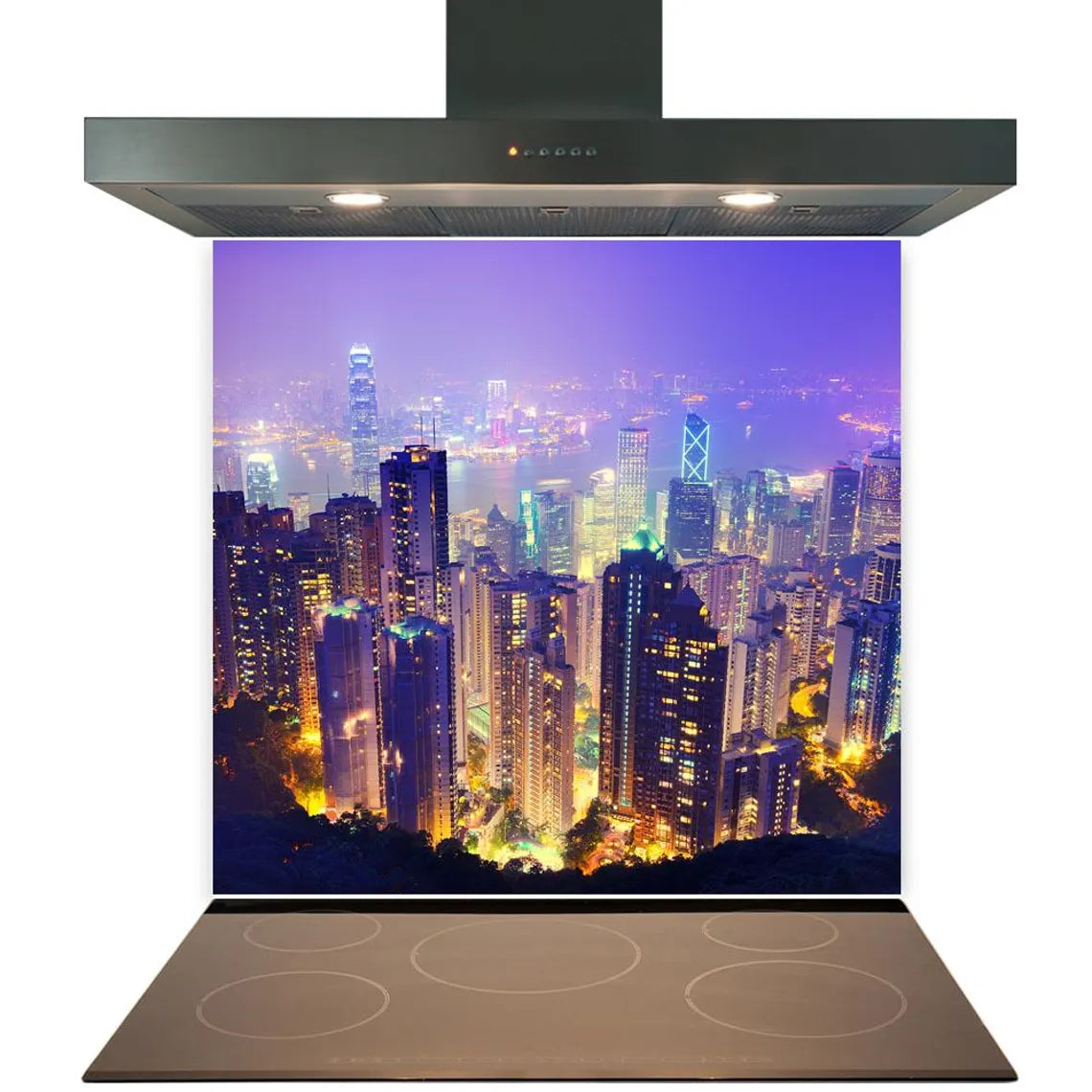 Hong Kong Glass Splashback