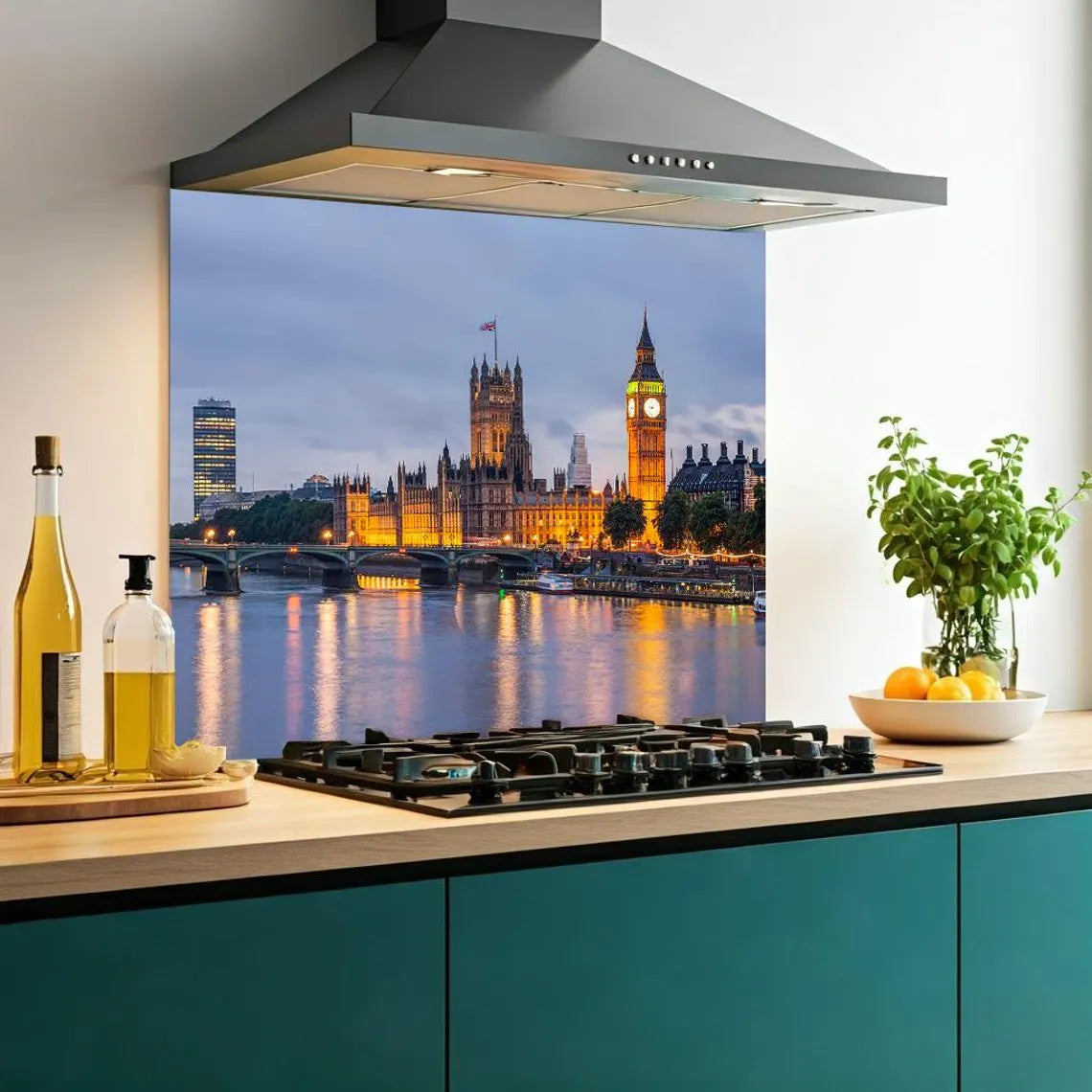 London Glass Splashback