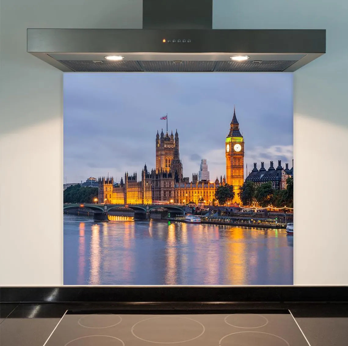 London Glass Splashback