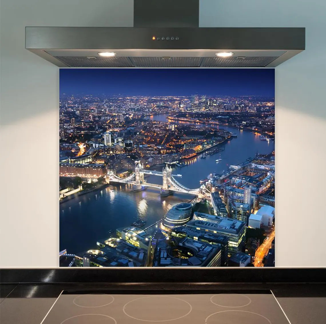 London Tower Bridge Glass Splashback