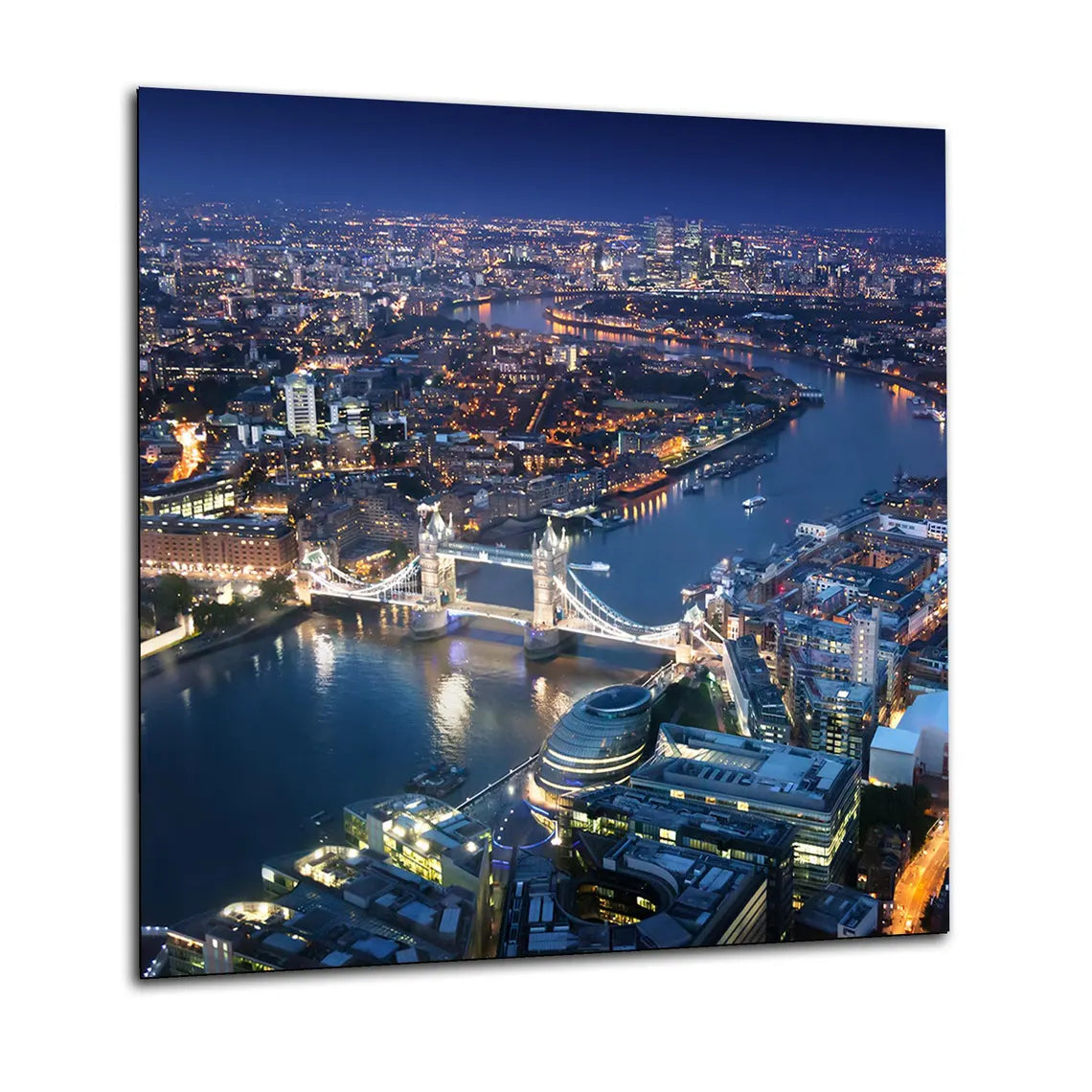 London Tower Bridge Glass Splashback
