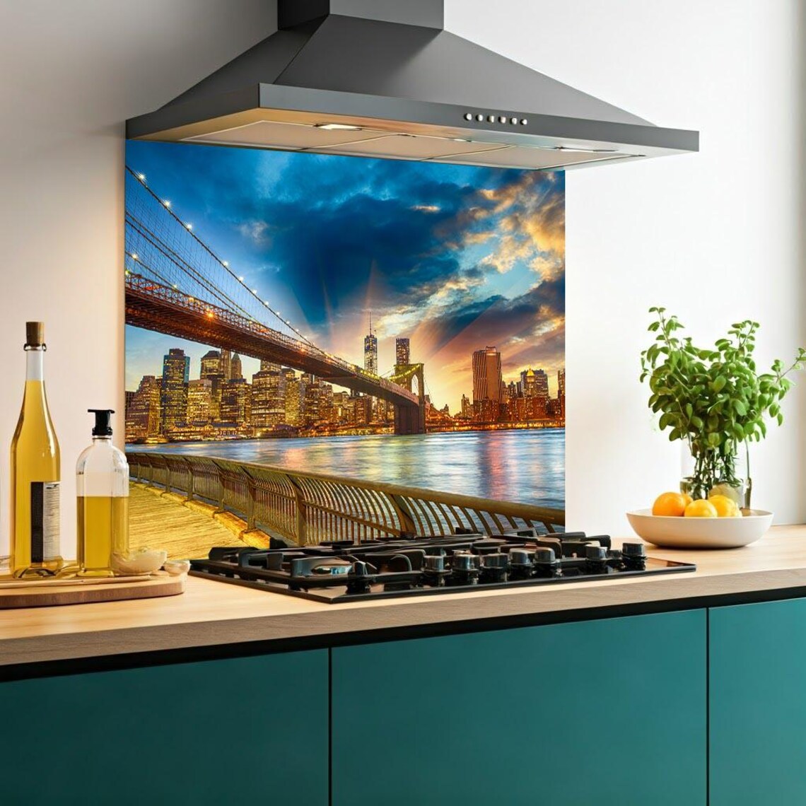 Manhattan Glass Splashback
