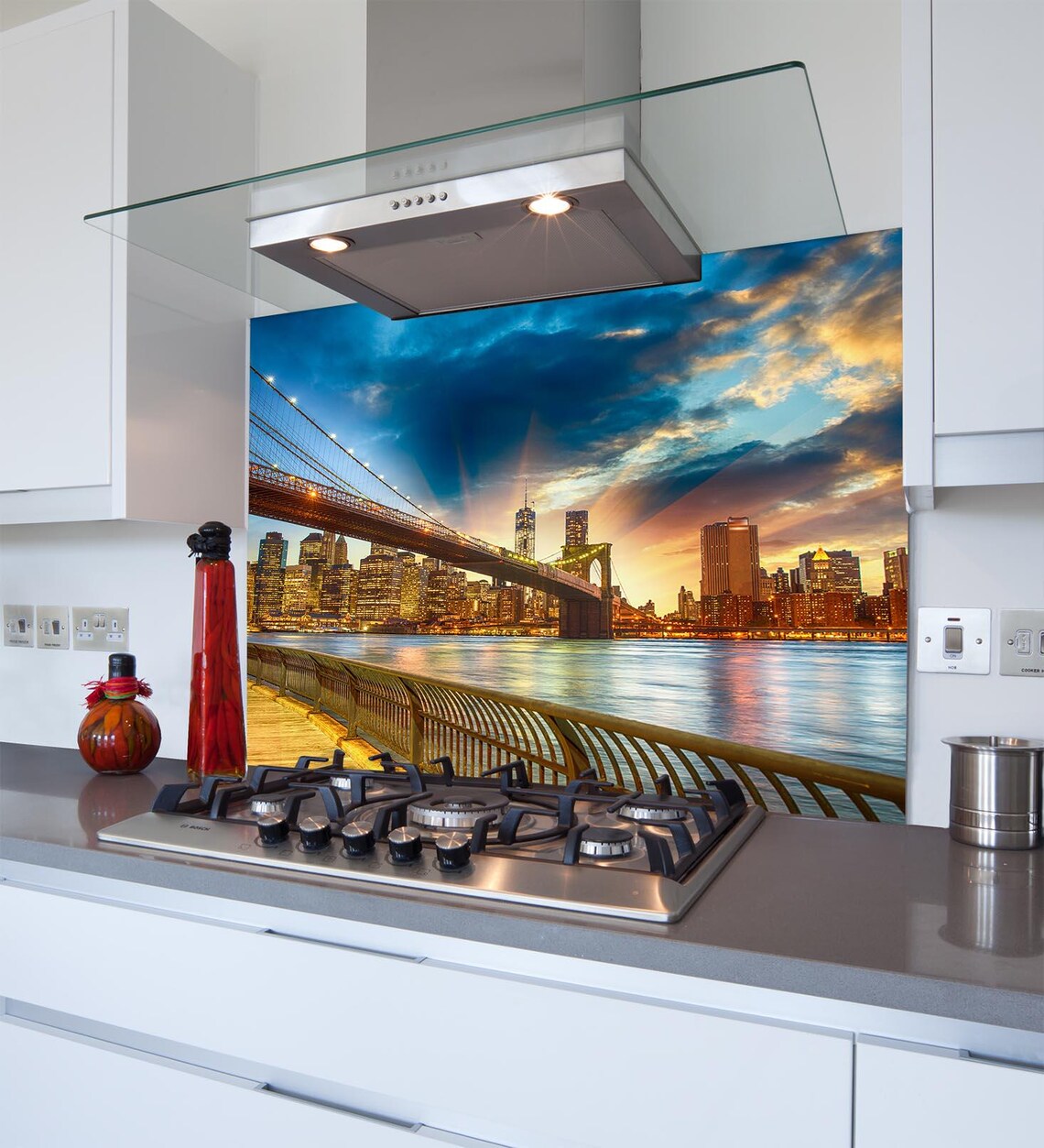 Manhattan Glass Splashback