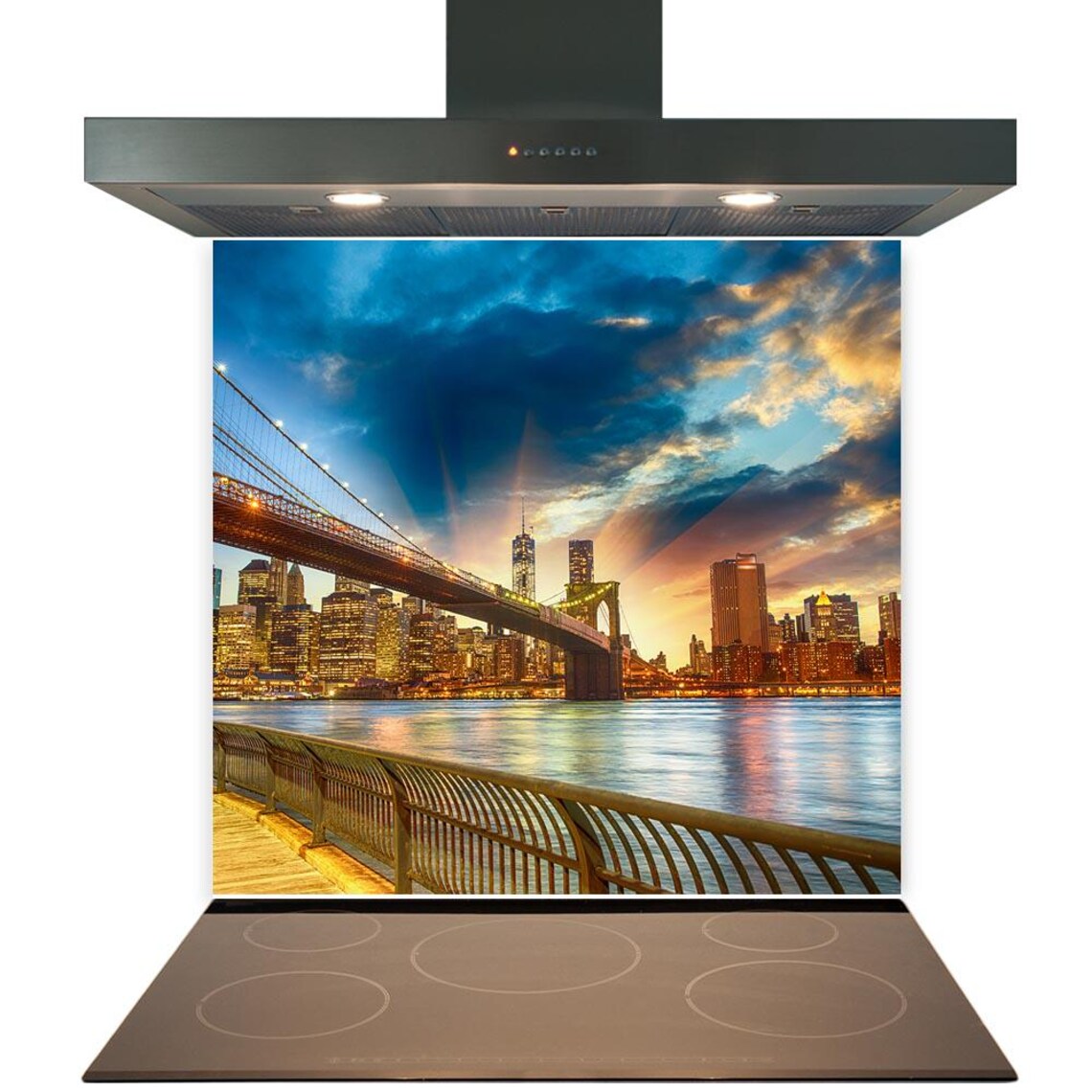 Manhattan Glass Splashback