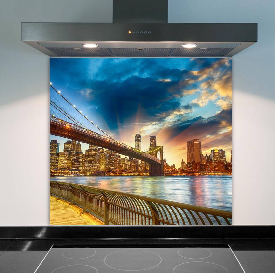Manhattan Glass Splashback
