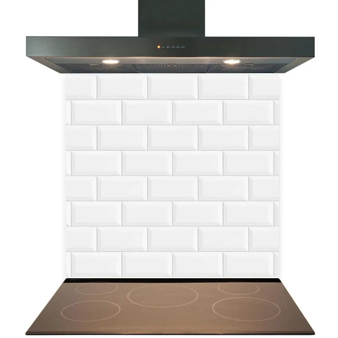 Metro Tiles Glass Splashback