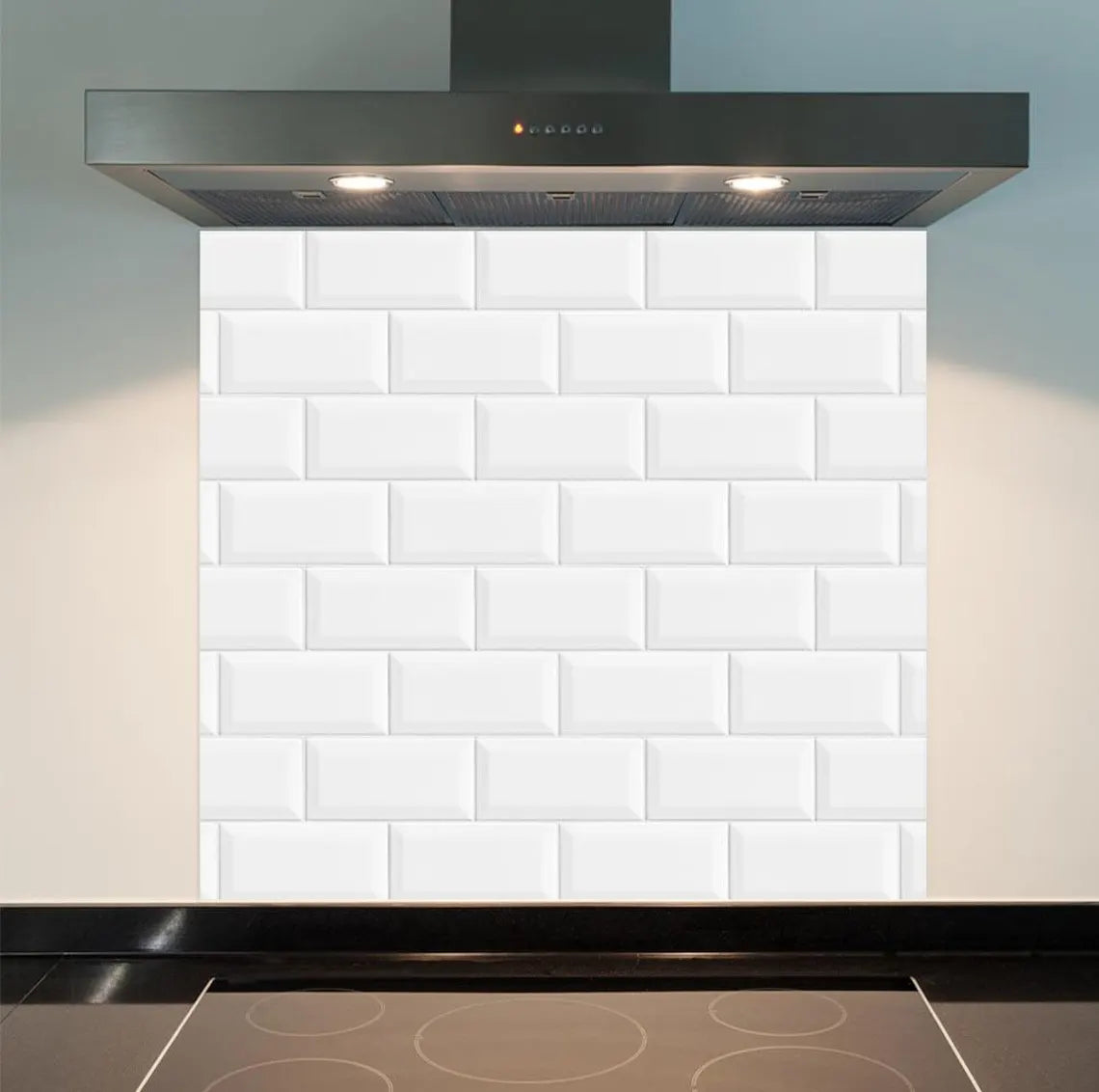 Metro Tiles Glass Splashback