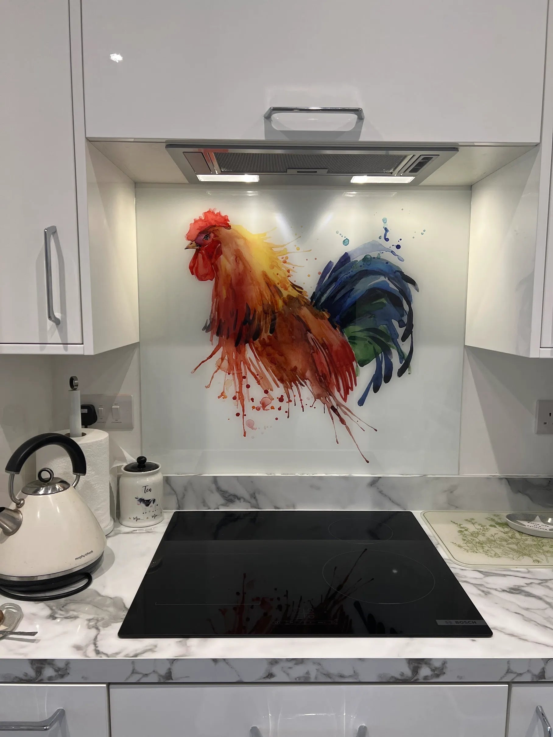 Create a Bespoke Size Printed Glass Splashback With a Design of Your Choice