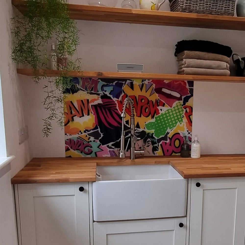 Printed Glass Splashback
